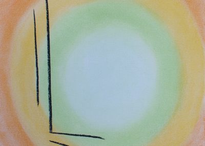 abstract pastel, Halo, by lia van elffenbrinck